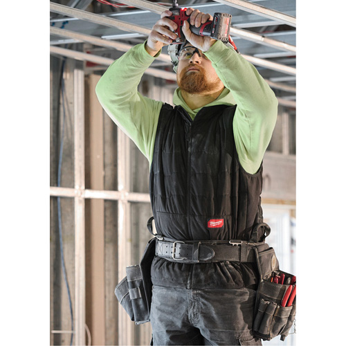 Veste l&eacute;g&egrave;re et isol&eacute;e FREEFLEX, Hommes, Petit, Noir Superchem Industries