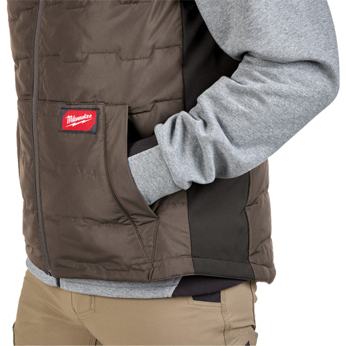 FREEFLEX Lightweight Insulated Vest, Men's, Small, Brown Superchem Industries