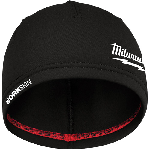 WORKSKIN Low-Profile Beanie, Polyester Lining, One Size, Black Superchem Industries