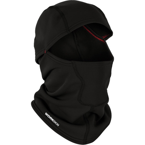 WORKSKIN Balaclava, Polyester, Black Superchem Industries