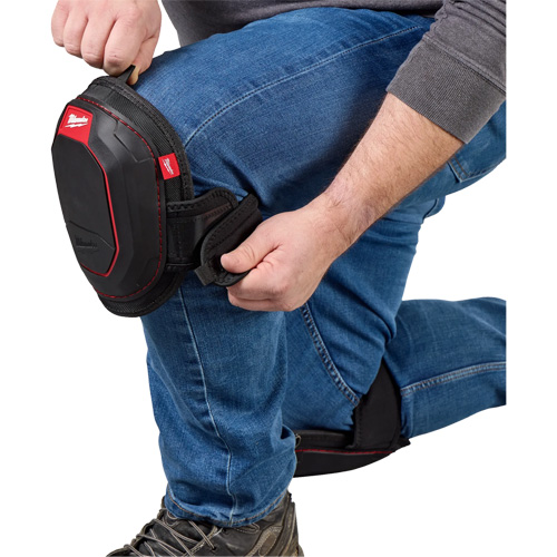 High-Mobility Knee Pad, Hook and Loop Style, Plastic Caps, Foam Pads Superchem Industries
