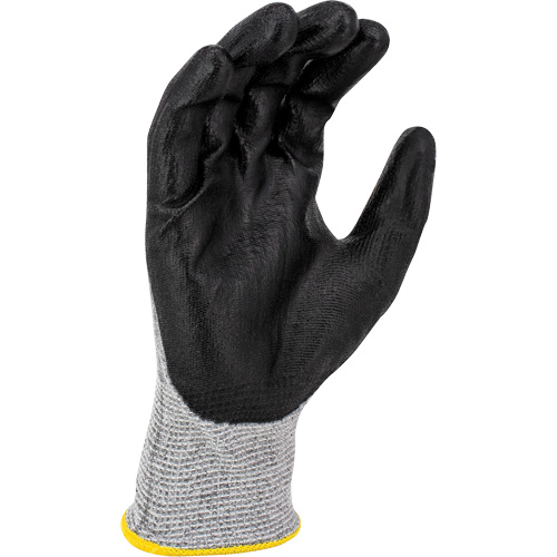 RWG566 AXIS Cut Protection Touchscreen Work Glove, Size Medium, 18 Gauge, Polyurethane Coated, Stainless Steel/HPPE Shell, ASTM ANSI Level A5/EN 388 Level E Superchem Industries