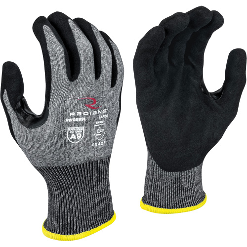 RWG589 Cut Protection Coated Gloves, Size 2X-Large, 18 Gauge, Foam Nitrile Coated, HPPE Shell, ASTM ANSI Level A9/EN 388 Level F Superchem Industries