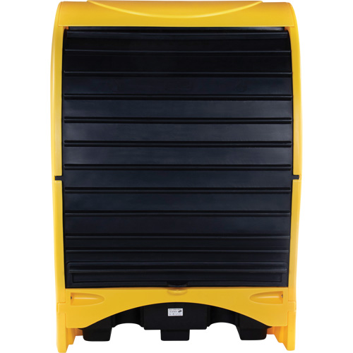 Palette contre les d&eacute;versements &agrave; couvercle dur pour 2 barils, 43,11" lo x 61,61" la x 83,07" h, Capacit&eacute; de charge 1433 lb Superchem Industries