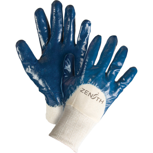 Gants &agrave; doublure interlock de poids moyen, 10/T-Grand, R&ecirc;vetement Nitrile, Enveloppe en Coton Superchem Industries