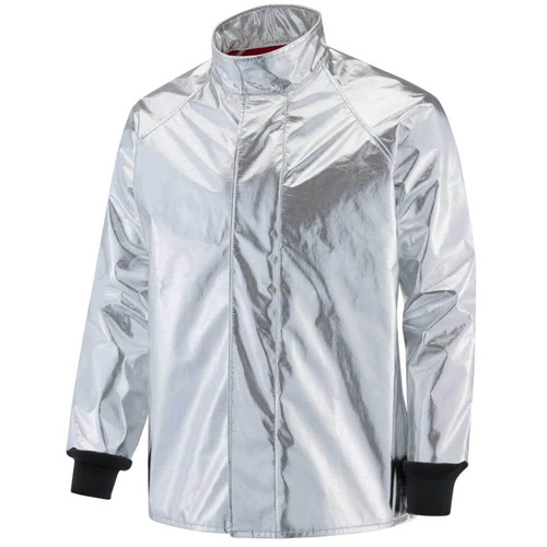 Manteau r&eacute;fl&eacute;chissant la chaleur, 2T-Grand, Kevlar PBI aluminis&eacute; Superchem Industries