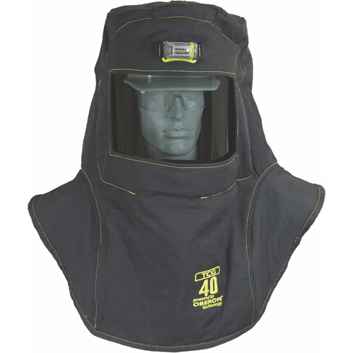 TCG Arc Flash Hood, Black, 40 cal/cm², ANSI Z87.1/ASTM F1506/ASTM F1959/ASTM F2178/Meets/Exceeds CSA Z462/NFPA 70E, 4 Arc Flash PPE Category Level Superchem Industries