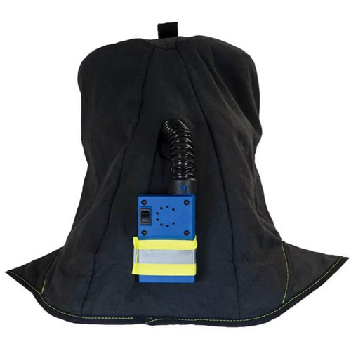 TCG Arc Flash Hood, Black, 40 cal/cm², ANSI Z87.1/ASTM F1506/ASTM F1959/ASTM F2178/Meets/Exceeds CSA Z462/NFPA 70E, 4 Arc Flash PPE Category Level Superchem Industries