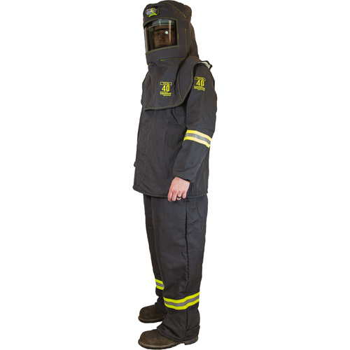 TCG Medium Arc Flash Suit Kit, 40 cal/cm² Superchem Industries
