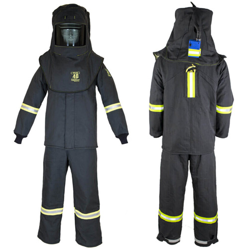 TCG Deluxe 2XL Arc Flash Suit Kit, 40 cal/cm² Superchem Industries