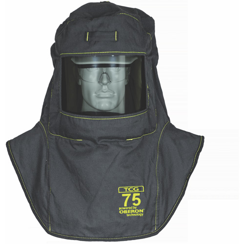 Ensemble de manteau contre l'arc &eacute;lectrique TCG 2t-grand avec courroie de sortie, 75 cal/cm² Superchem Industries