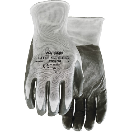 Gants 389 Stealth Lite Speed, T-petit, R&ecirc;vetement Nitrile, Enveloppe en Polyester Superchem Industries