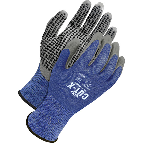 Gants r&eacute;sistant &agrave; la coupe pour le contact alimentaire Cut-X, Taille 7, Calibre 10, Rev&ecirc;tement Nitrile, Enveloppe en Aramide, ASTM ANSI niveau A5 Superchem Industries