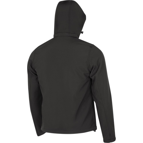 Heated Soft-Shell Jacket, Men's, Small, Black Superchem Industries