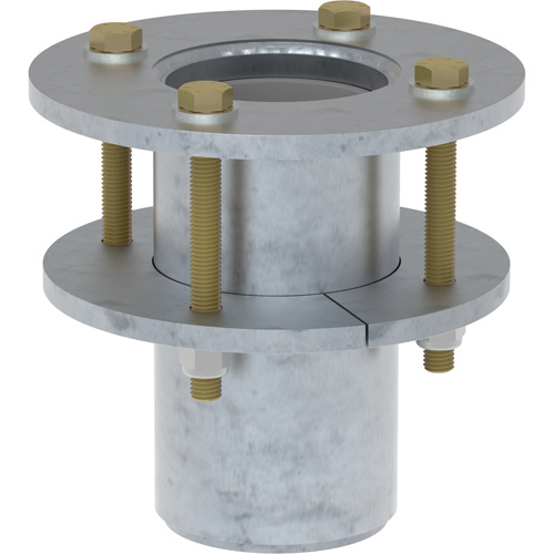 DBI-SALA&reg; Confined Space Deck Mount Base, Galvanized Superchem Industries