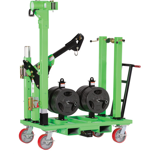 DBI-SALA&reg; Confined Space Counterweighted Cart Base Superchem Industries