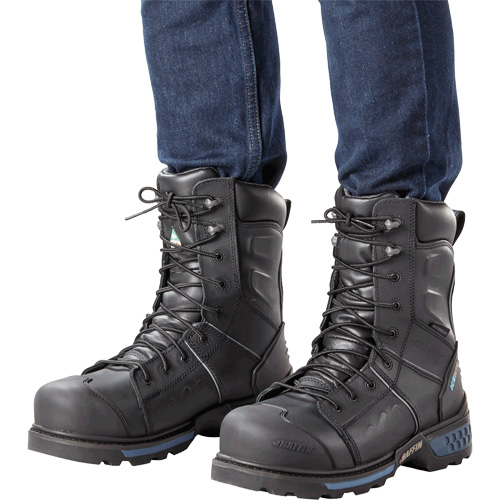 Ice Monster Men's Safety Boots, Leather, Puncture Resistant Sole, Size 10-1/2 Superchem Industries