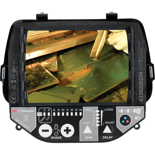 Filtre auto-assombrissant &agrave; teinte variable Speedglas G5, 2-4/5" la x 4-1/4" h Champ de vision, Pour utilisation avec Casques G5-01 et G5-03 Superchem Industries