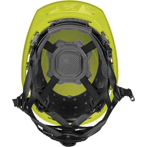 BOLT Front Brim Safety Helmet, CSA Type 2, Ratchet Suspension, Non-Vented Superchem Industries