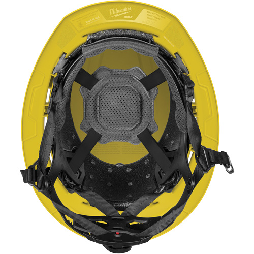 BOLT Full Brim Safety Helmet, CSA Type 2, Ratchet Suspension, Non-Vented Superchem Industries