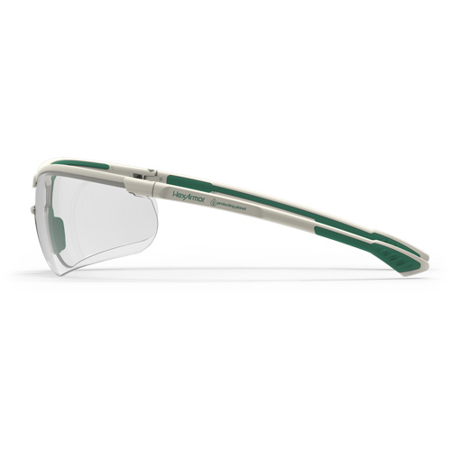 Lunettes de s&eacute;curit&eacute; VS250 s&eacute;rie Planet, Lentille Transparent, Antibu&eacute;e/Anti-&eacute;gratignures, ANSI Z87+/R&eacute;pond ou surpasse la norme CSA Z94.3 Superchem Industries