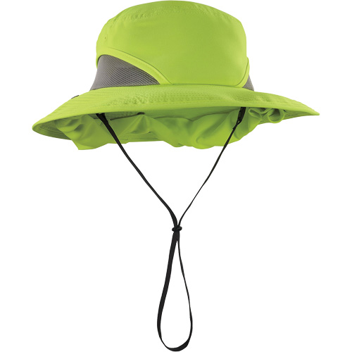 Chill-Its 8934 Ranger Hat with Neck Shade, Small/Medium, Hi-Vis Lime Superchem Industries