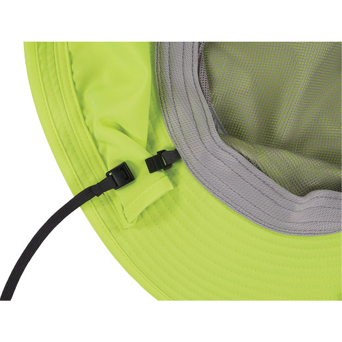 Chill-Its 8934 Ranger Hat with Neck Shade, Small/Medium, Hi-Vis Lime Superchem Industries