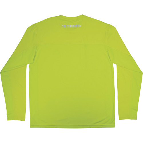 Chill-Its 6689 Cooling Long Sleeve Sun Shirt with UV Protection, High-Visibility Lime-Yellow, Small Superchem Industries