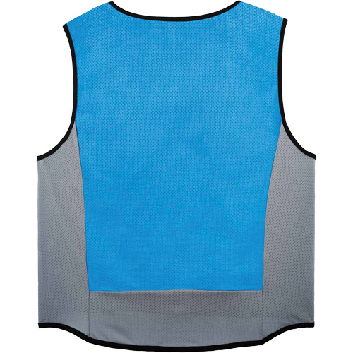 Chill-Its 6667 Wet Evaporative Cooling Vest with Zipper Closure, 5X-Large, Blue Superchem Industries