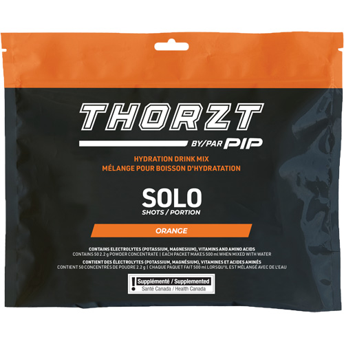 THORZT Sugar-Free Solo Shot Hydration Drink Mix, Single Serve, Orange Superchem Industries