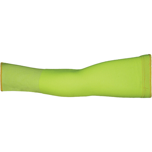 Max Cut Resistant Sleeves - Large, TenActiv, 12", ASTM ANSI Level A9, High Visibility Lime Superchem Industries