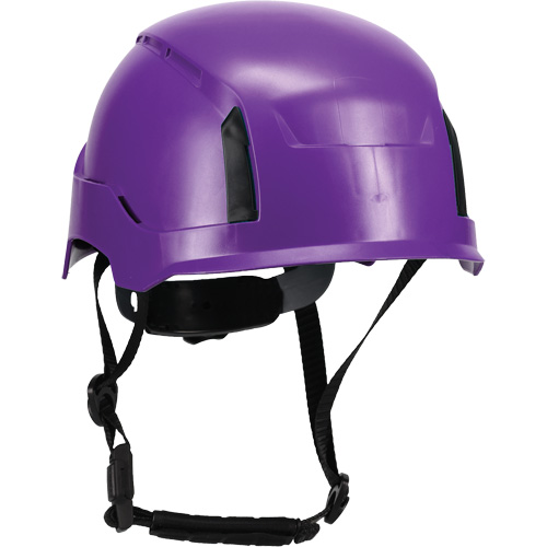 RZRBack Industrial Climbing Helmet, Meets CSA Type 1, Ratchet Suspension, Non-Vented Superchem Industries