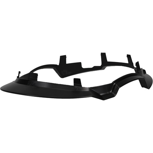 Bordure &eacute;troite compl&egrave;te &agrave; agrafe pour casque d'alpiniste RZRBack, blanc Superchem Industries