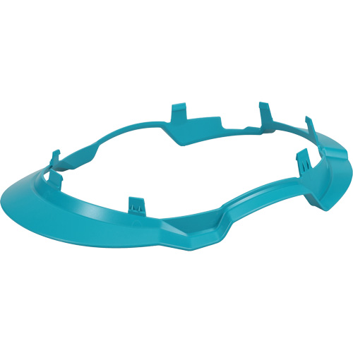 Bordure &eacute;troite compl&egrave;te &agrave; agrafe pour casque d'alpiniste RZRBack, bleu cadet Superchem Industries