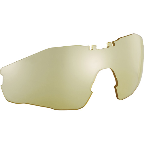 MY6 Safety Glasses Replacement Lens, Anti-Fog/Anti-Scratch, Amber, MY6 Superchem Industries