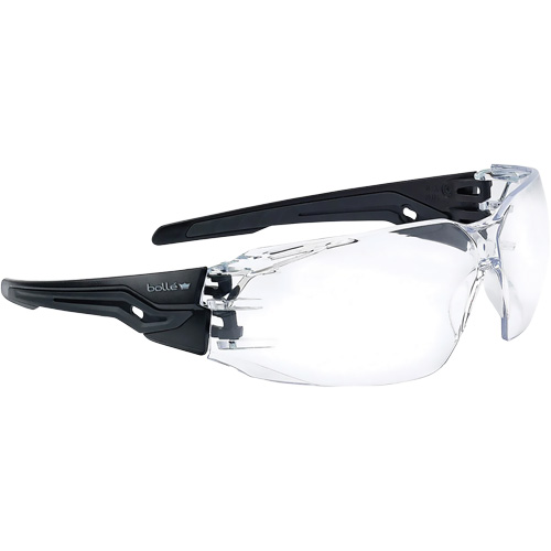 Silex+ BSSI Safety Glasses, Clear Lens, Anti-Fog/Anti-Scratch, ANSI Z87+ Superchem Industries