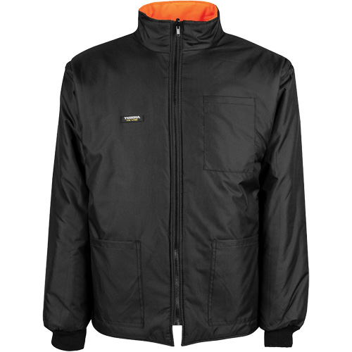 Manteau haute visibilit&eacute; 7-en-1, Polyester, Orange haute visibilit&eacute;, T-Grand Superchem Industries
