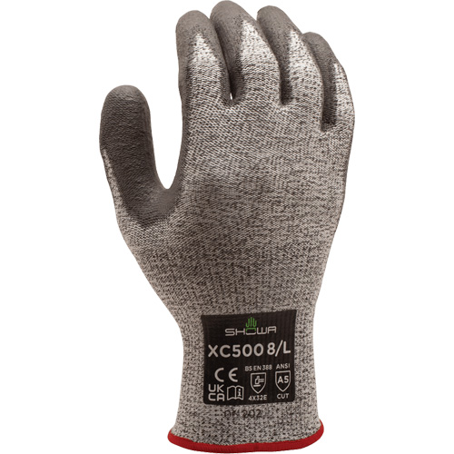 Gants r&eacute;sistants &agrave; la coupe S-TEX XC500, 6/Petit, Calibre 13, Rev&ecirc;tement Polyur&eacute;thane, ASTM ANSI niveau A5/EN 388 niveau E Superchem Industries