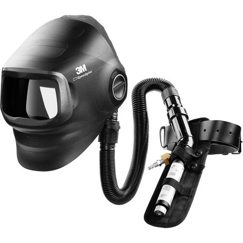 Speedglas G5-01 Heavy-Duty Welding Helmet with V-100 Vortex Cooling Valve, Standard, Welding Superchem Industries