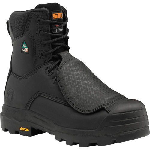 Vulcan Work Boots with External Metguard, Leather, Size 7, Impermeable Superchem Industries
