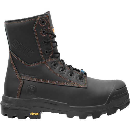 Metpro Flex Work Boots with Metguard, Leather, Size 16, Impermeable Superchem Industries