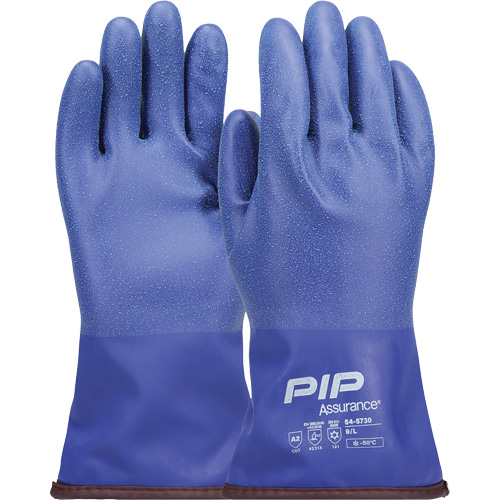 Assurance&reg; Polyurethane-Dipped Cold Gloves, Size 9 Superchem Industries