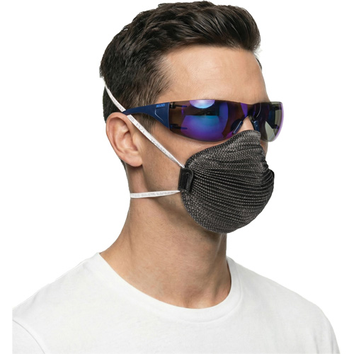 Lunettes de s&eacute;curit&eacute; Adapt Lite, Lentille Miroir bleu, Antibu&eacute;e/Anti-&eacute;gratignures, ANSI Z87+/R&eacute;pond ou surpasse la norme CSA Z94.3 Superchem Industries