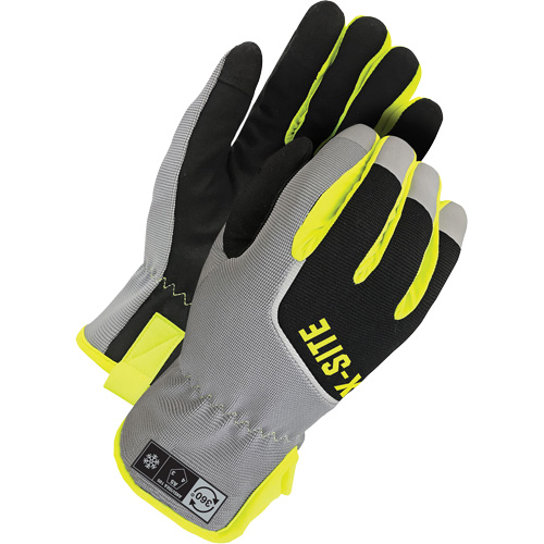 X-Site&reg; Cut-Resistant Lined Touch Screen Performance Gloves, Size Medium, Thinsulate/Microfibre/Spandex Shell, ASTM ANSI Level A5 Superchem Industries