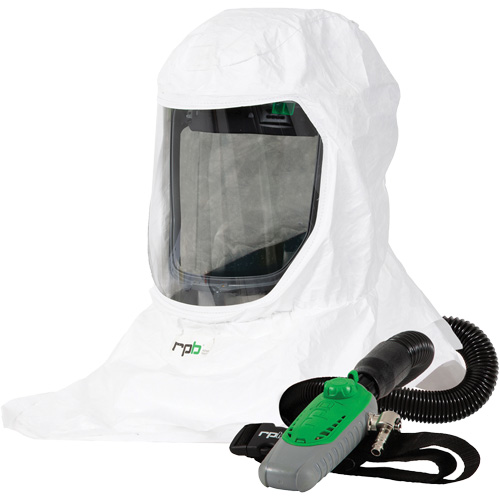 T-Link Respirator with Bump Cap, Breathing Tube & C40, Loose Fitting Hood & Faceshield Superchem Industries