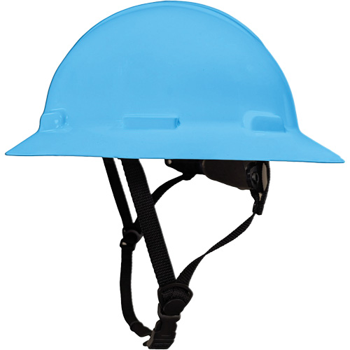 LIDGUARD&reg; Full Brim Hardhat with Chinstrap, Meets CSA Type 2, Ratchet Suspension, Vented Superchem Industries