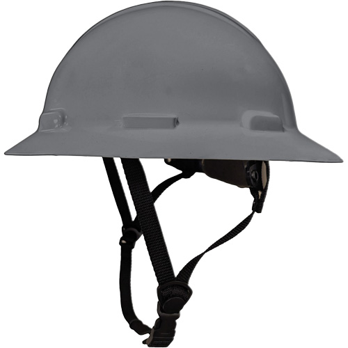 LIDGUARD&reg; Full Brim Hardhat with Chinstrap, Meets CSA Type 2, Ratchet Suspension, Vented Superchem Industries