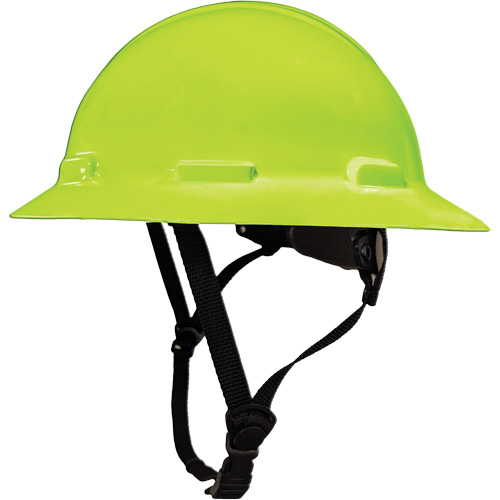 LIDGUARD&reg; Full Brim Hardhat with Chinstrap, Meets CSA Type 2, Ratchet Suspension, Vented Superchem Industries