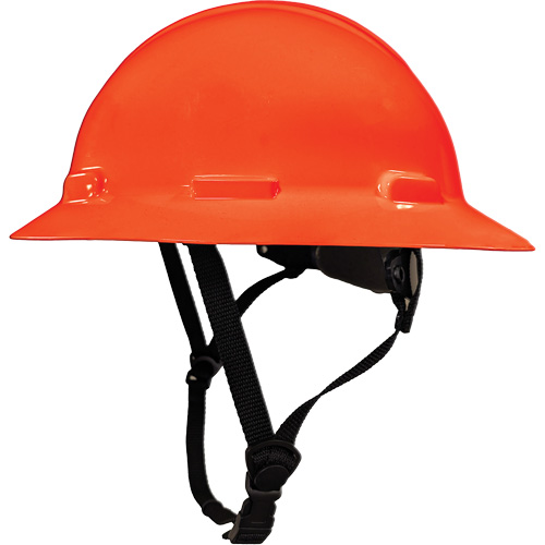 LIDGUARD&reg; Full Brim Hardhat with Chinstrap, Meets CSA Type 2, Ratchet Suspension, Vented Superchem Industries