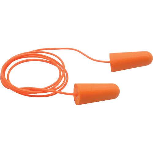 Bouchons d'oreilles r&eacute;utilisable &agrave; triple bride en TPR orange SEALTEC TipGrip, Sans cordon, Vrac - Boîte, 26 dB dB NRR, Taille unique Superchem Industries